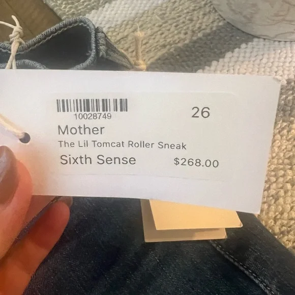 MOTHER Dark Blue Flare Jeans